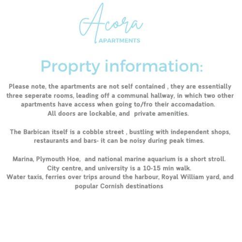 Acora'S Apartments Plymouth Ngoại thất bức ảnh